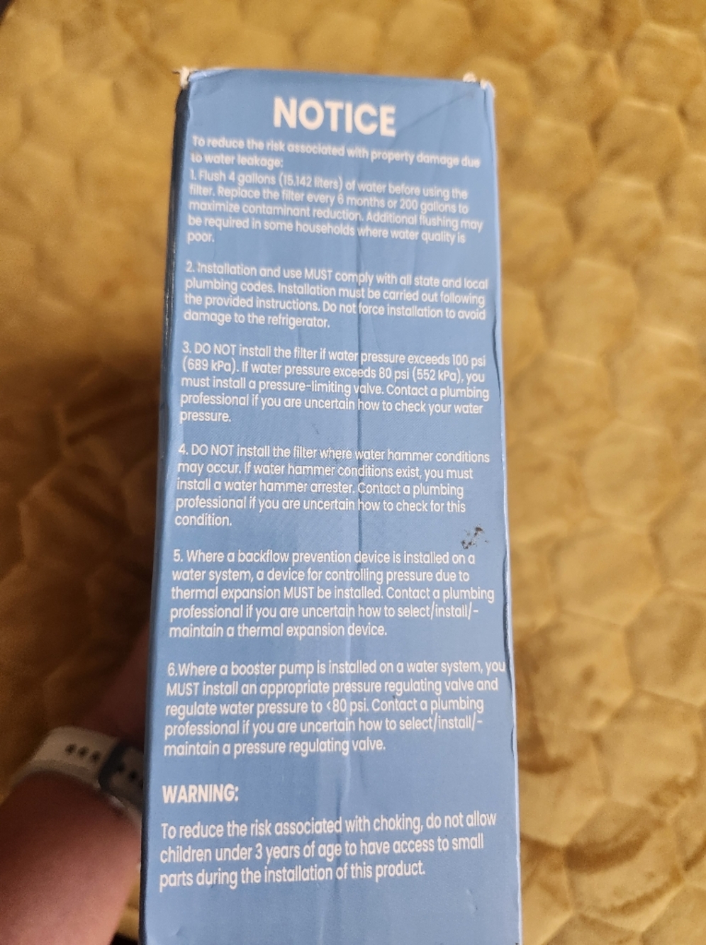 Replacement Filter A - Blue - Picture 7 of 10